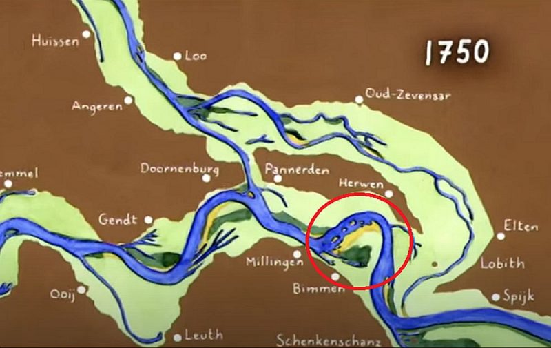 Afbeelding-10-Groeiende-meander-tussen-Bimmen-en-Herwen-in-1750